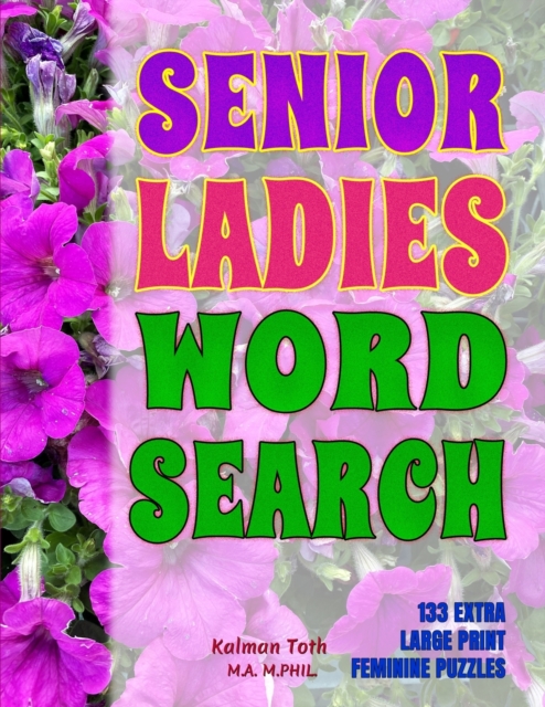 Senior Ladies Word Search, Paperback / softback Book
