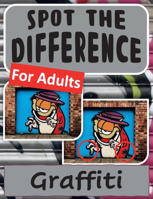 Spot the Difference Book for Adults - Graffiti, Paperback / softback Book