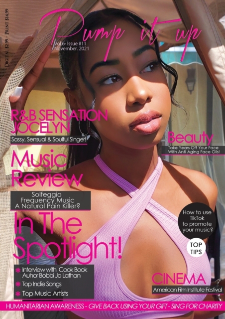 Pump it up Magazine - Rising R&B Icon Jocelyn Aker, Paperback / softback Book
