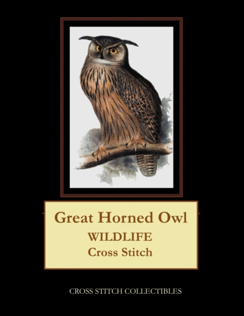 Great Horned Owl : Wildlife Cross Stitch Pattern, Paperback / softback Book