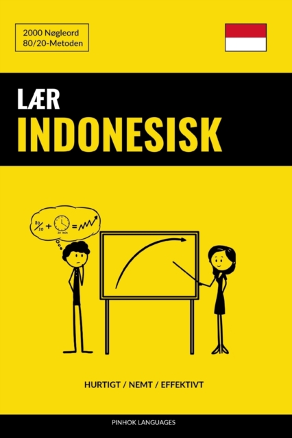 Laer Indonesisk - Hurtigt / Nemt / Effektivt : 2000 Nogleord, Paperback / softback Book