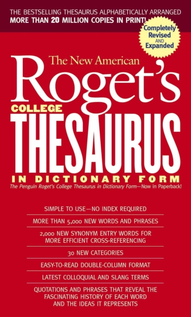 New American Roget's College Thesaurus in Dictionary Form (Revised &Updated), EPUB eBook