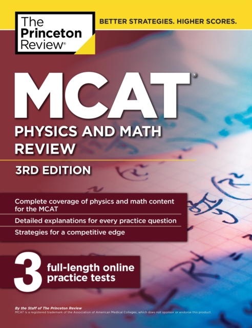MCAT Physics and Math Review, 3rd Edition, Paperback / softback Book