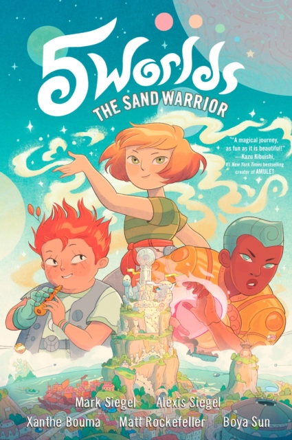 5 Worlds Book 1: The Sand Warrior : (A Graphic Novel), Hardback Book