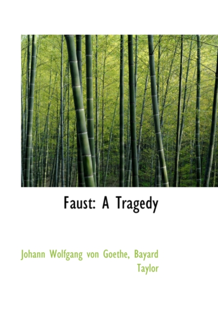 Faust : A Tragedy, Hardback Book