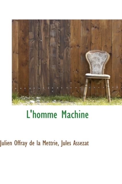 L'Homme Machine, Paperback / softback Book