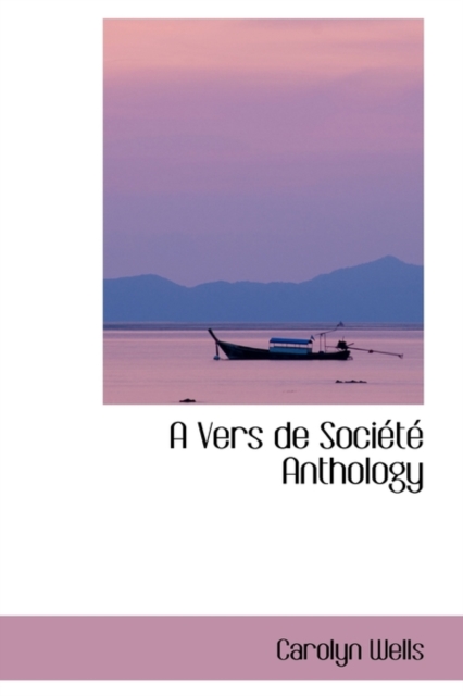 A Vers de Societe Anthology, Paperback / softback Book