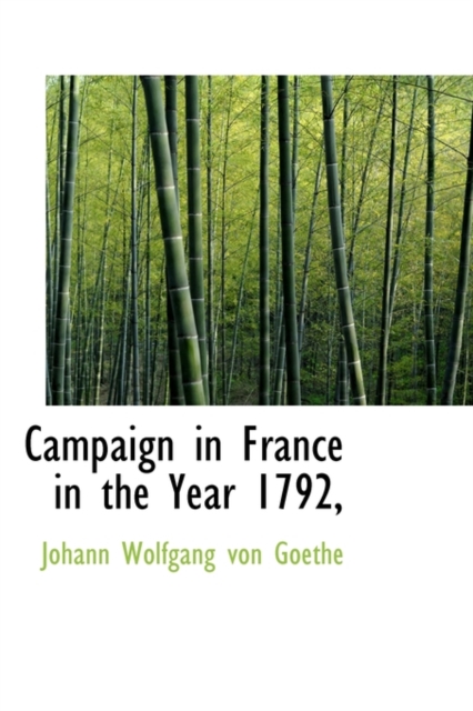 Campaign in France in the Year 1792,, Paperback / softback Book
