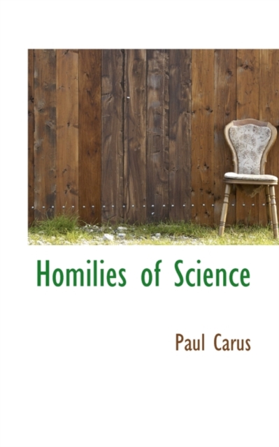 Homilies of Science, Hardback Book