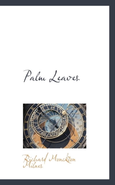 Palm Leaves, Paperback / softback Book