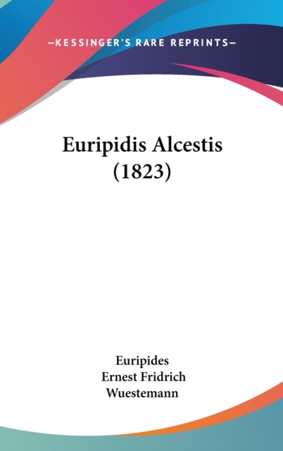 Euripidis Alcestis (1823),  Book