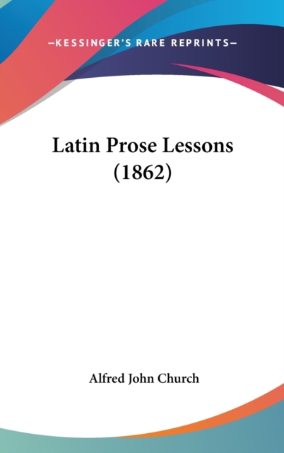 Latin Prose Lessons (1862),  Book