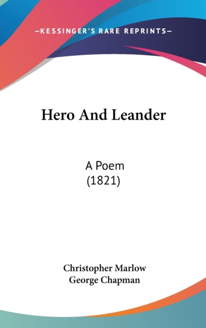 Hero And Leander : A Poem (1821),  Book