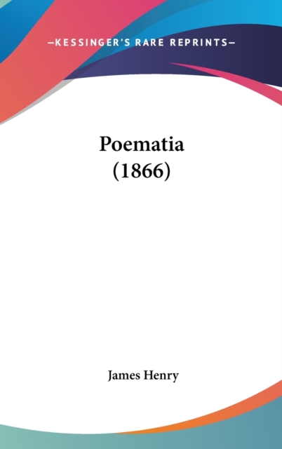 Poematia (1866),  Book