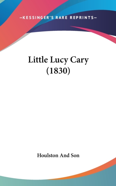 Little Lucy Cary (1830),  Book