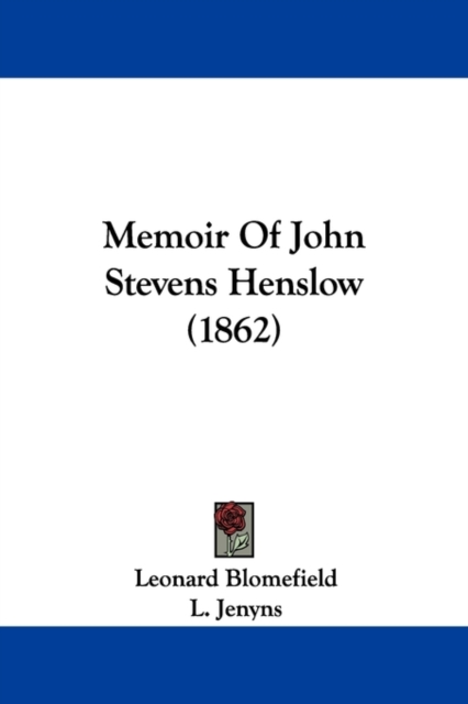 Memoir Of John Stevens Henslow (1862), Paperback / softback Book