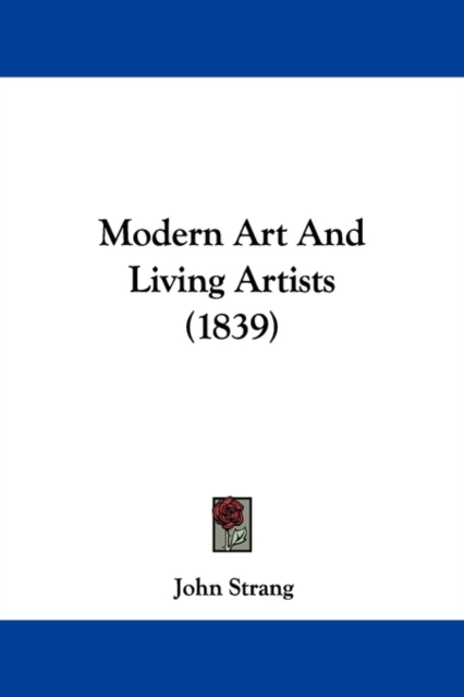 Modern Art And Living Artists (1839),  Book