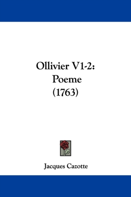 Ollivier V1-2 : Poeme (1763),  Book