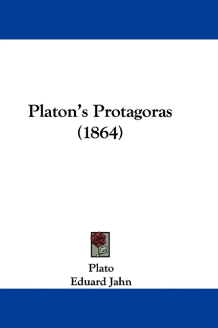 Platon's Protagoras (1864), Paperback / softback Book
