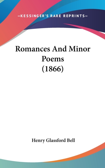 Romances And Minor Poems (1866),  Book