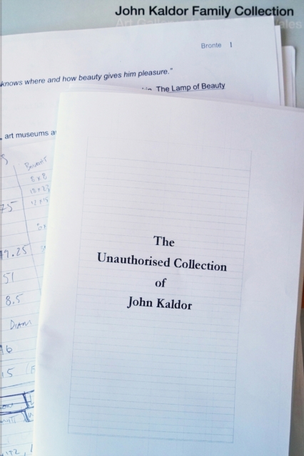 The Unauthorised Collection of John Kaldor, Paperback / softback Book