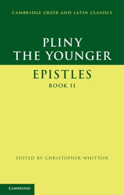 Pliny the Younger: 'Epistles' Book II, Hardback Book