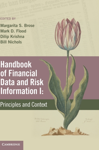 Handbook of Financial Data and Risk Information I: Volume 1 : Principles and Context, Hardback Book