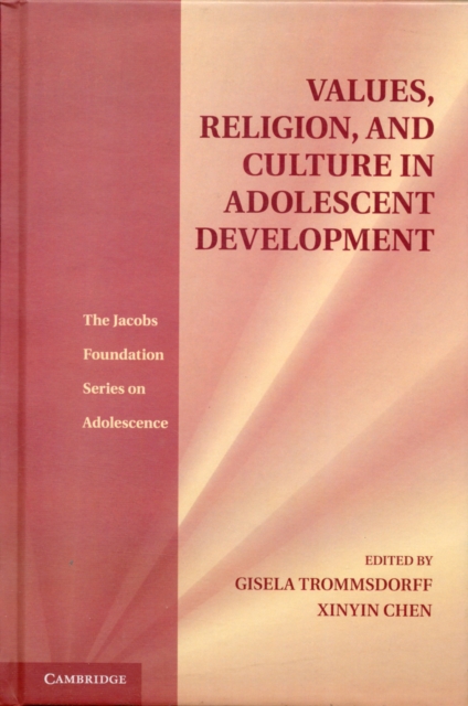 Values, Religion, and Culture in Adolescent Development, Hardback Book