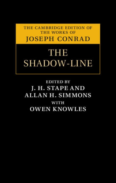 The Shadow-Line : A Confession, Hardback Book