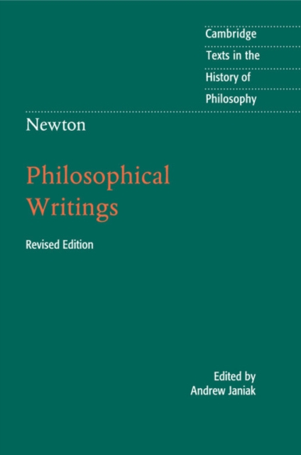 Newton: Philosophical Writings, Hardback Book