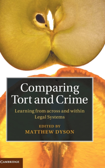Comparing Tort and Crime : Learning from across and within Legal Systems, Hardback Book