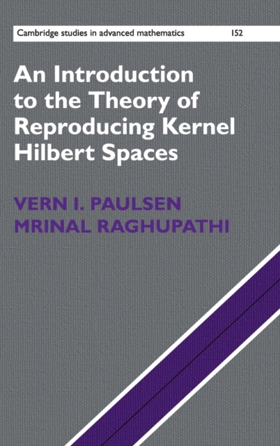 An Introduction to the Theory of Reproducing Kernel Hilbert Spaces, Hardback Book