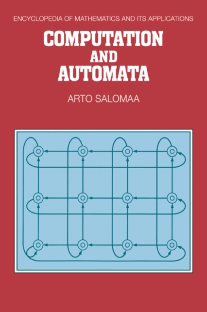 Computation and Automata, PDF eBook