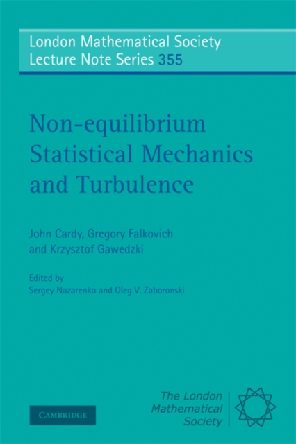 Non-equilibrium Statistical Mechanics and Turbulence, PDF eBook