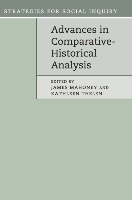 Advances in Comparative-Historical Analysis, Hardback Book