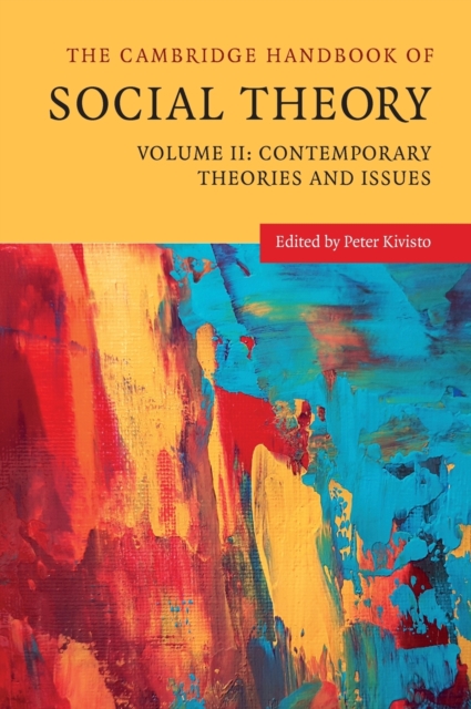 The Cambridge Handbook of Social Theory, Hardback Book