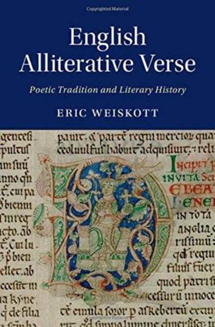 English Alliterative Verse : Poetic Tradition and Literary History, Hardback Book