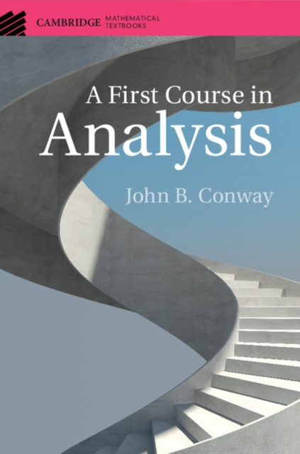 A First Course in Analysis, Hardback Book