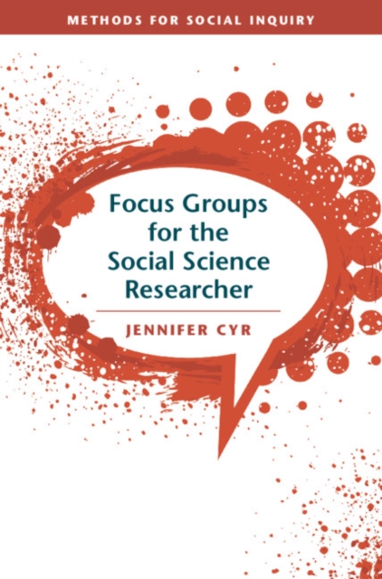 Focus Groups for the Social Science Researcher, Hardback Book