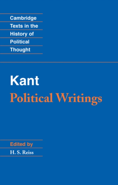 Kant: Political Writings, PDF eBook