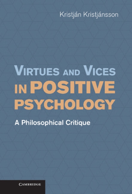 Virtues and Vices in Positive Psychology : A Philosophical Critique, EPUB eBook