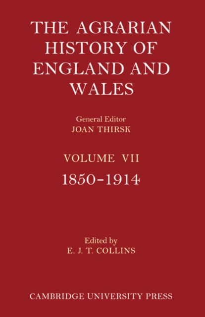 The Agrarian History of England and Wales 3 Part Set: Volume 7, 1850-1914, Paperback / softback Book