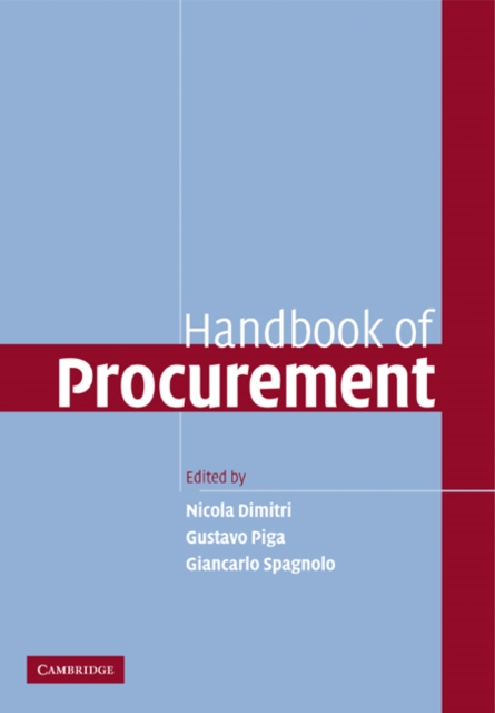 Handbook of Procurement, Paperback / softback Book
