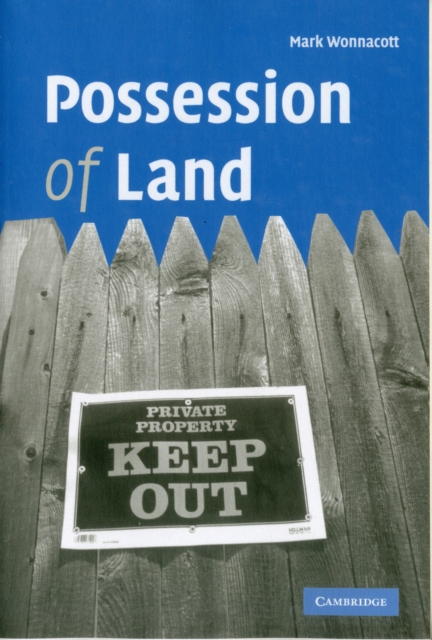 Possession of Land, Paperback / softback Book