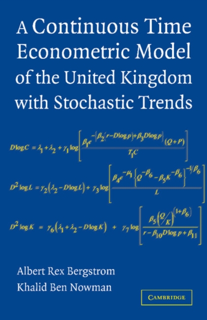 A Continuous Time Econometric Model of the United Kingdom with Stochastic Trends, Paperback / softback Book