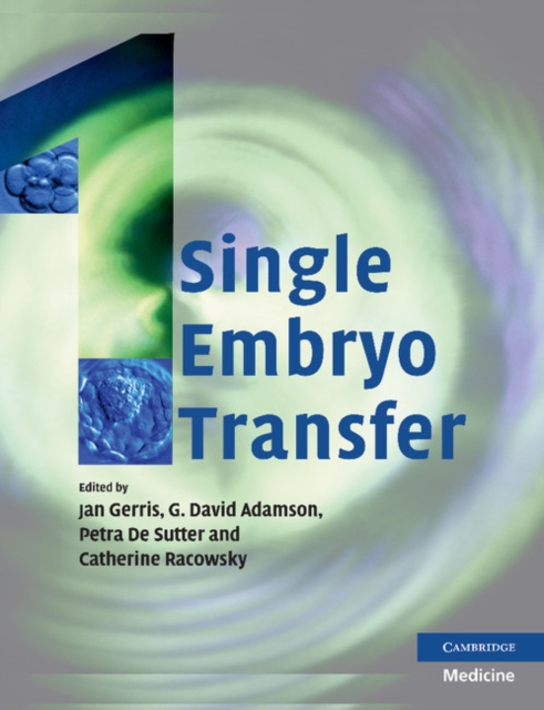 Single Embryo Transfer, Paperback / softback Book