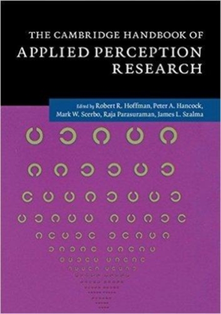 The Cambridge Handbook of Applied Perception Research 2 Volume Paperback Set, Paperback / softback Book