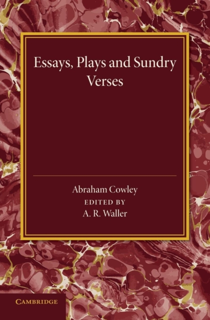 Essays, Plays and Sundry Verses, Paperback / softback Book