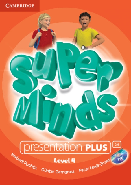 Super Minds Level 4 Presentation Plus DVD-ROM, DVD-ROM Book