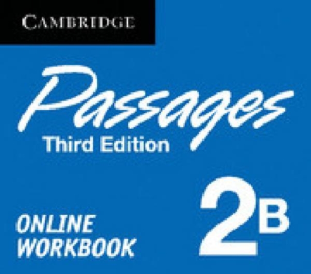Passages Level 2 Online Workbook B Activation Code Card, Digital product license key Book